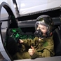 child in cockpit